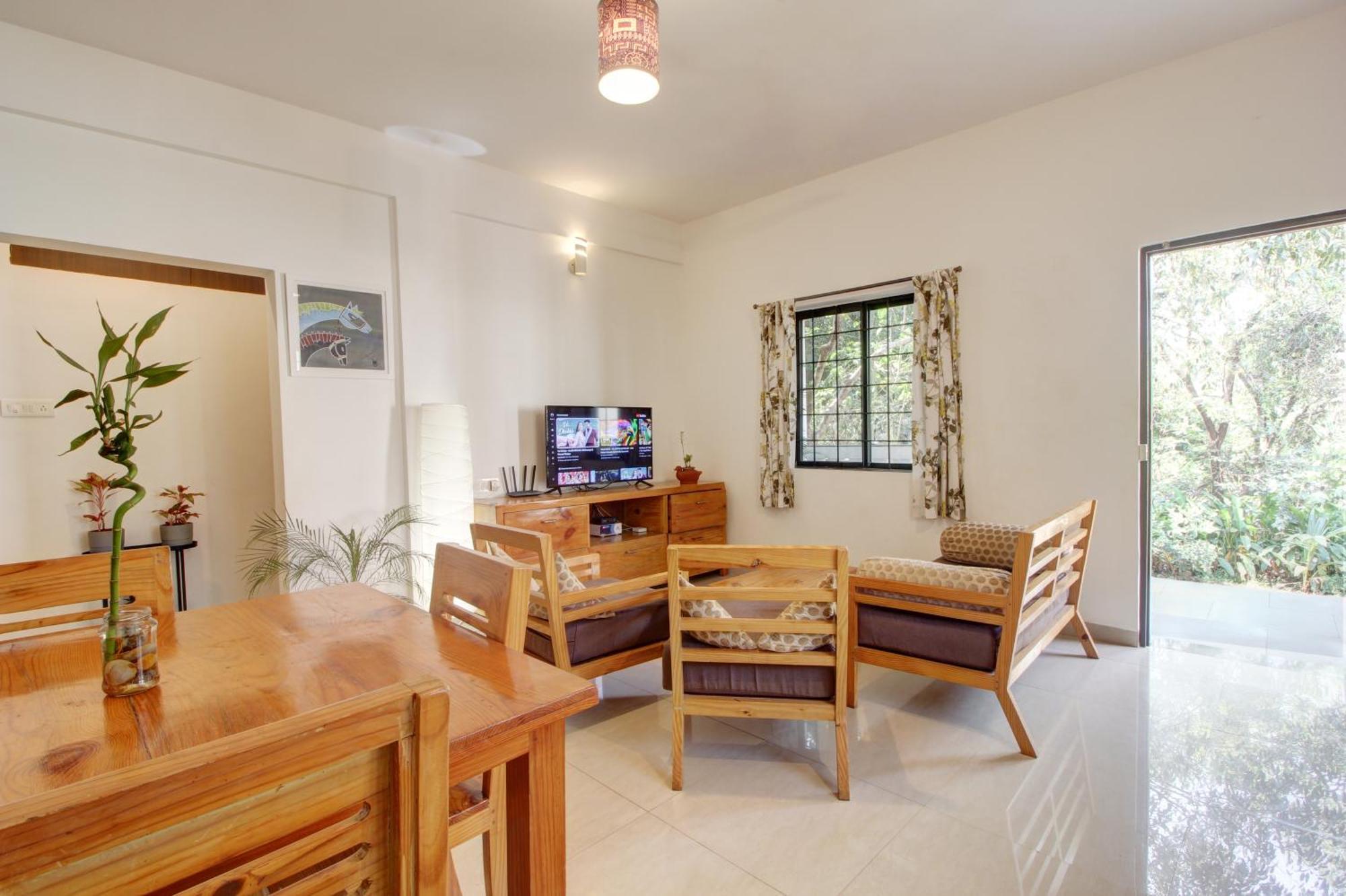 Genesis Abode - Cosy 2 Bhk Home In Assagao - 5 Km From Anjuna & Vagator Beaches Mapusa Luaran gambar